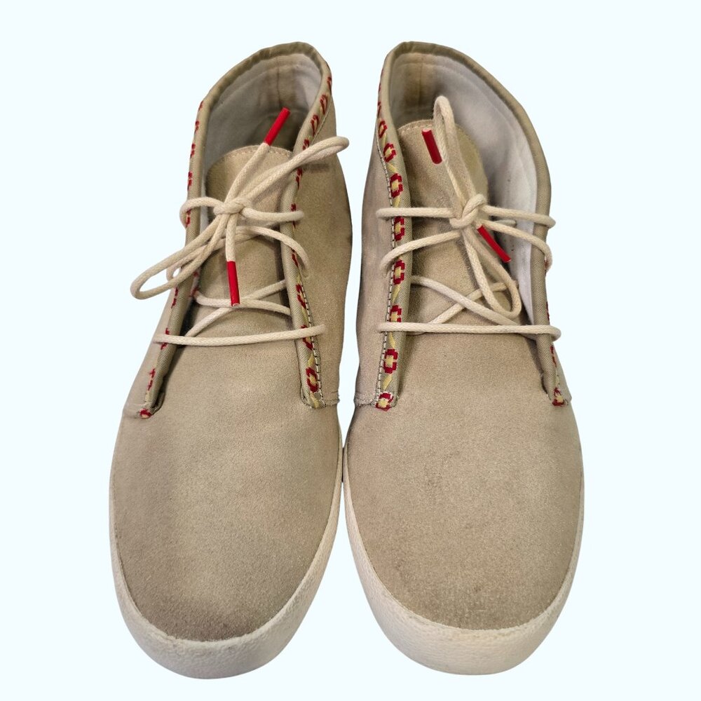 Pointer Camel Suede Mid Top Sneakers Size 8 US